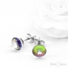 Multicolor Swarovski Orecchini in Argento 925