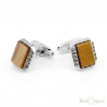 Tigers Eye Men Cufflink