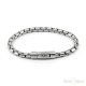 Snake Silver Metal Men Bracelet