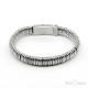 Silver Plated Metal Men Bracelet